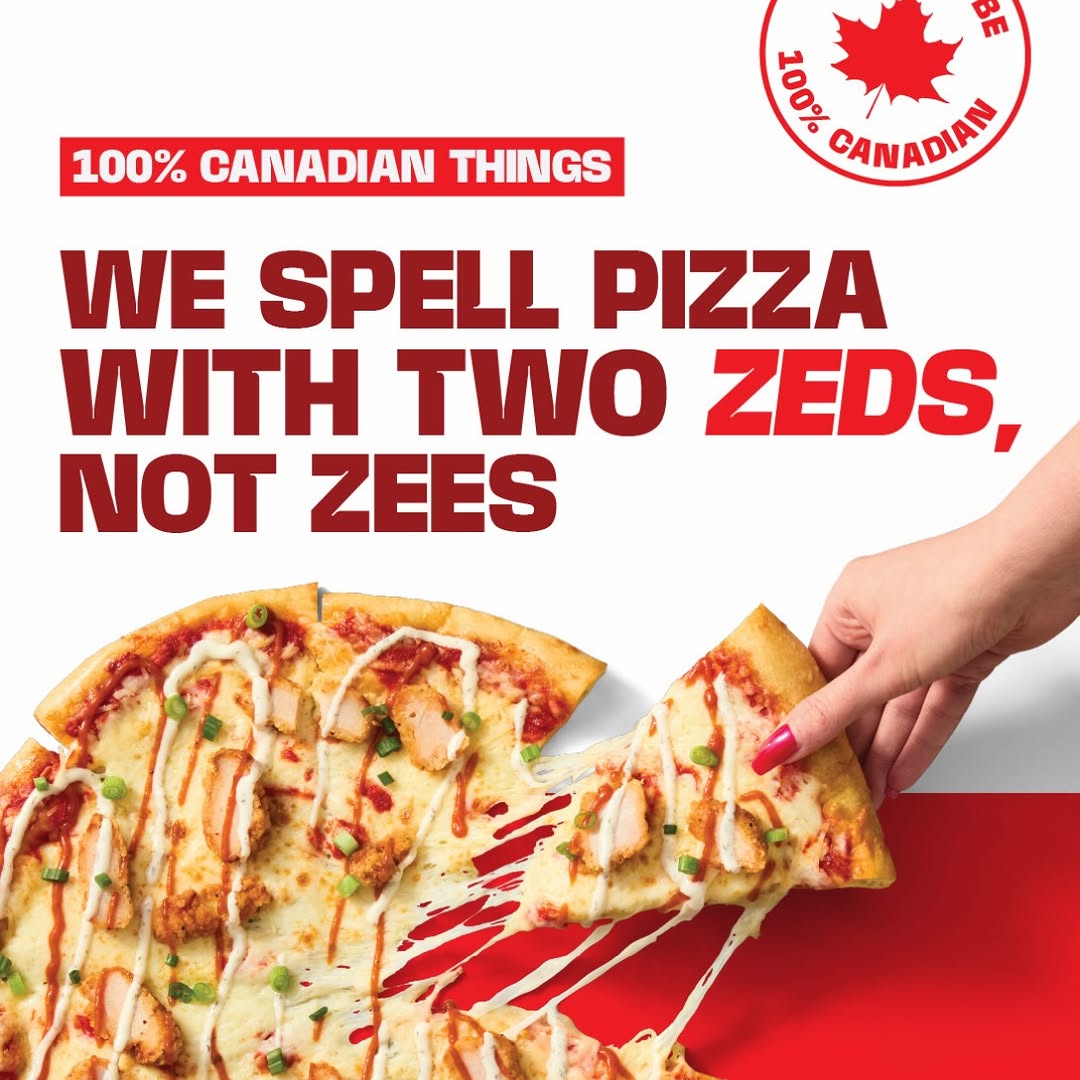 The Canadian spelling only. 🇨🇦